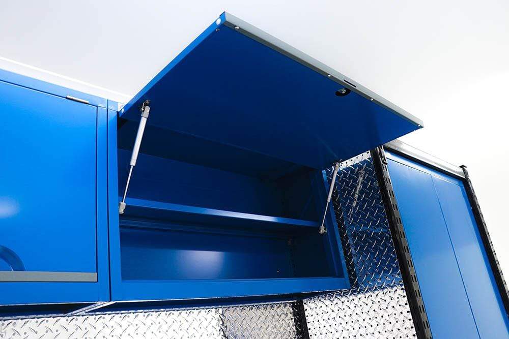 Brand Module 10 with Overhead Cabinets - Fully Loaded Aluminium