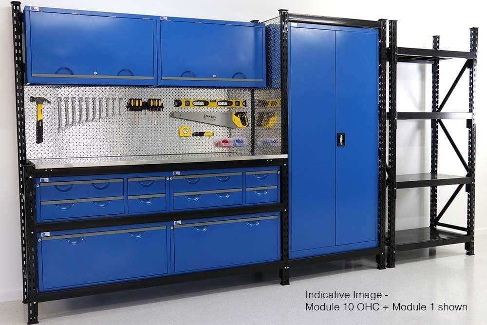 Steelspan Storage Systems Module 10 with Overhead Cabinets