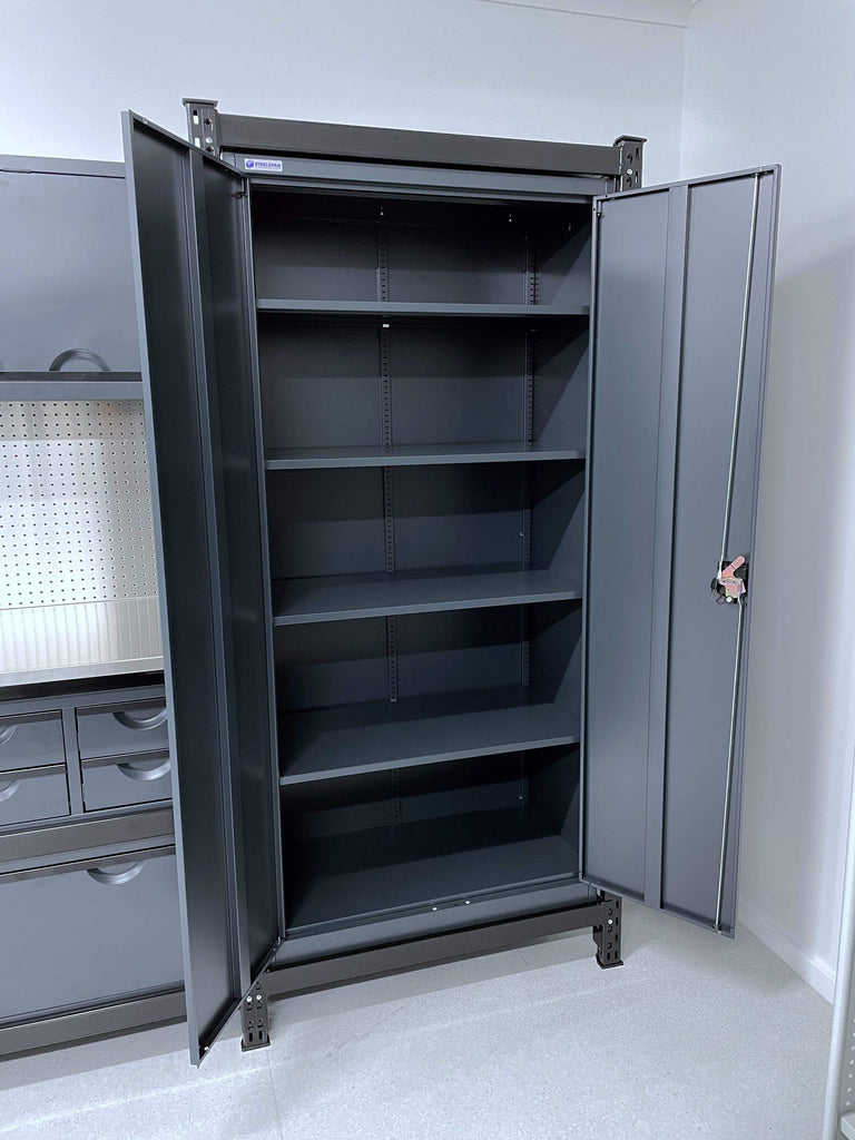 Steelspan Storage Systems Module 17 with Overhead Cabinets